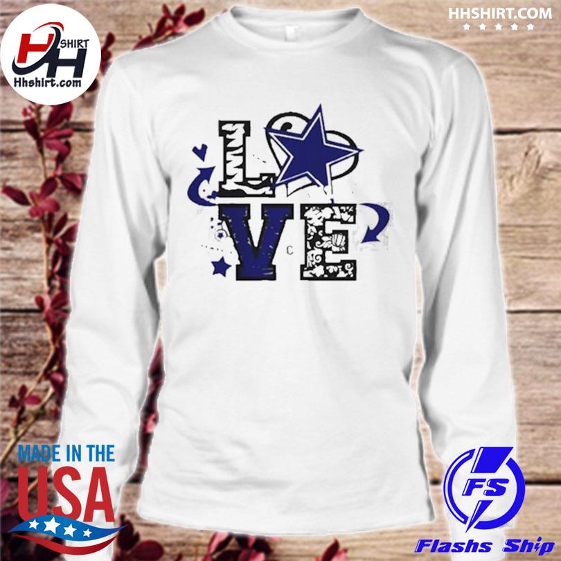 Baseball love Dallas cowboy shirt, hoodie, longsleeve tee, sweater