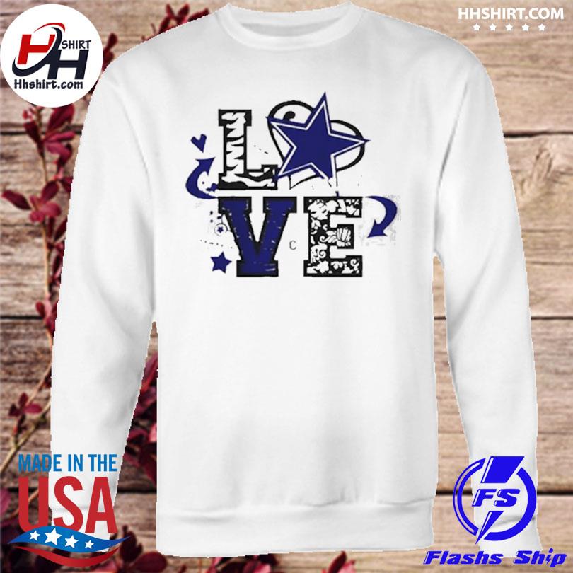 Baseball love Dallas cowboy shirt, hoodie, longsleeve tee, sweater