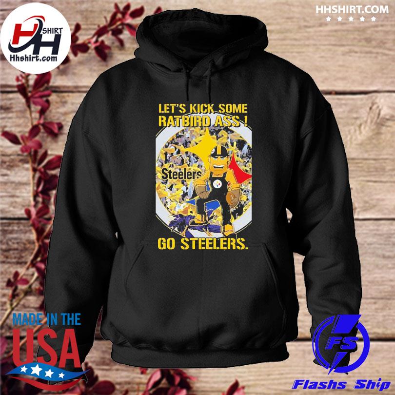 Pittsburgh Steelers let's kick some rat bird ass go steelers shirt