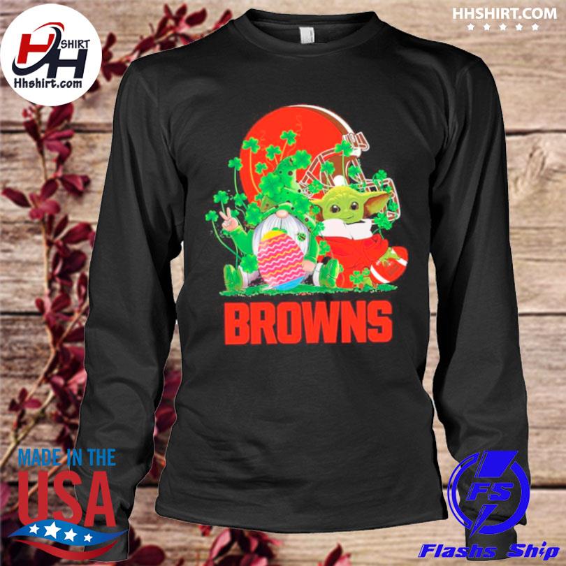 Star Wars Baby Yoda Hug Rugby Cleveland Browns And Gnome Hug Easter Egg  Happy Easter And St Patrick's Day 2021 Shirt, hoodie, sweater, long sleeve  and tank top