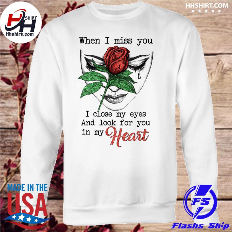 sweater with heart and eyes