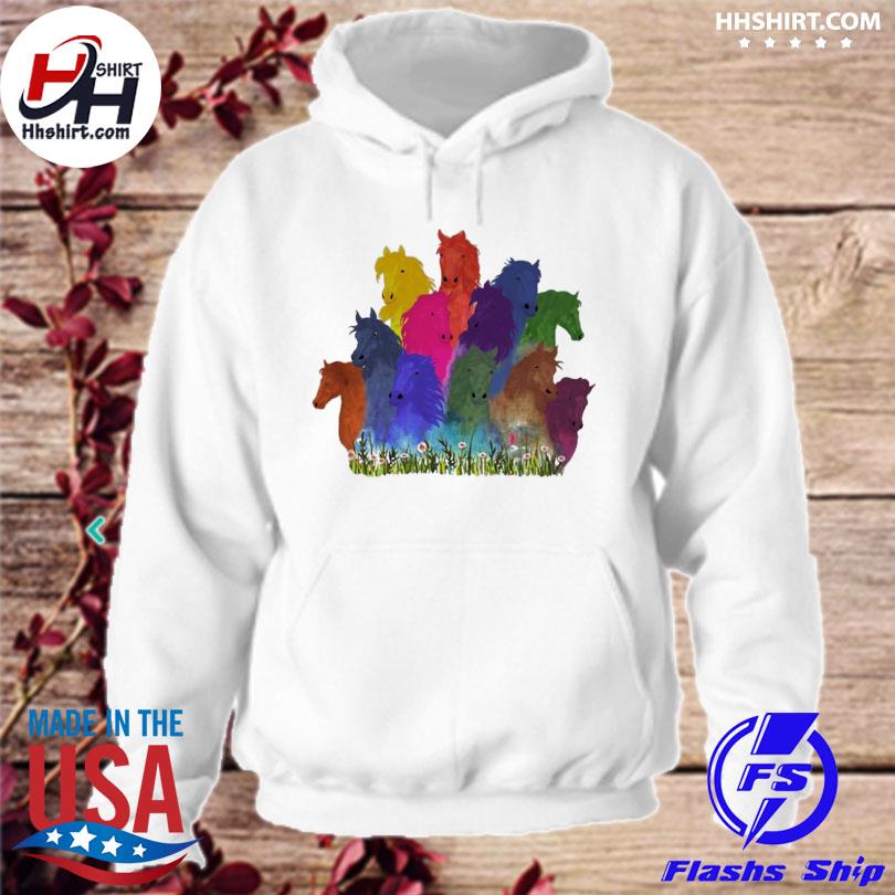 horse girl hoodie