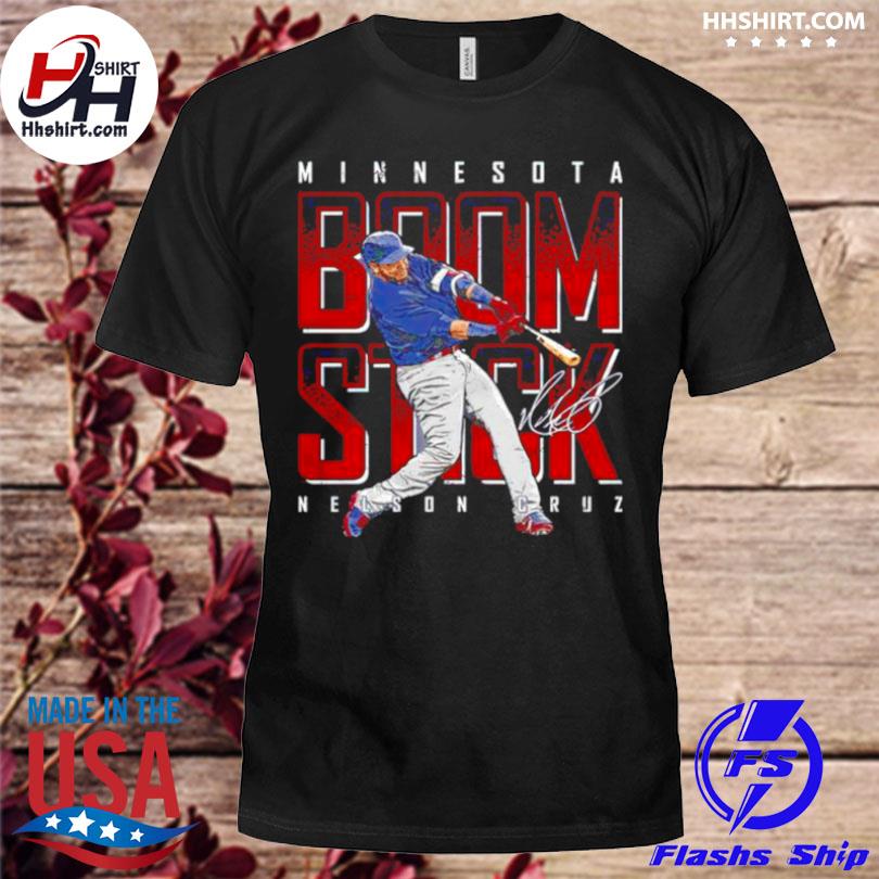 Minnesota Baseball Nelson Cruz Boomstick signature shirt - Kingteeshop