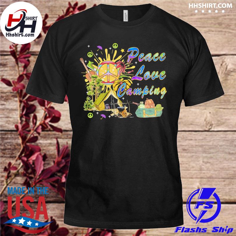 i love camping shirt