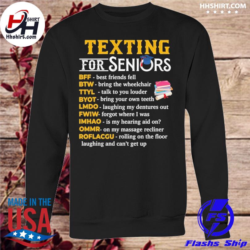 seniors friends shirt