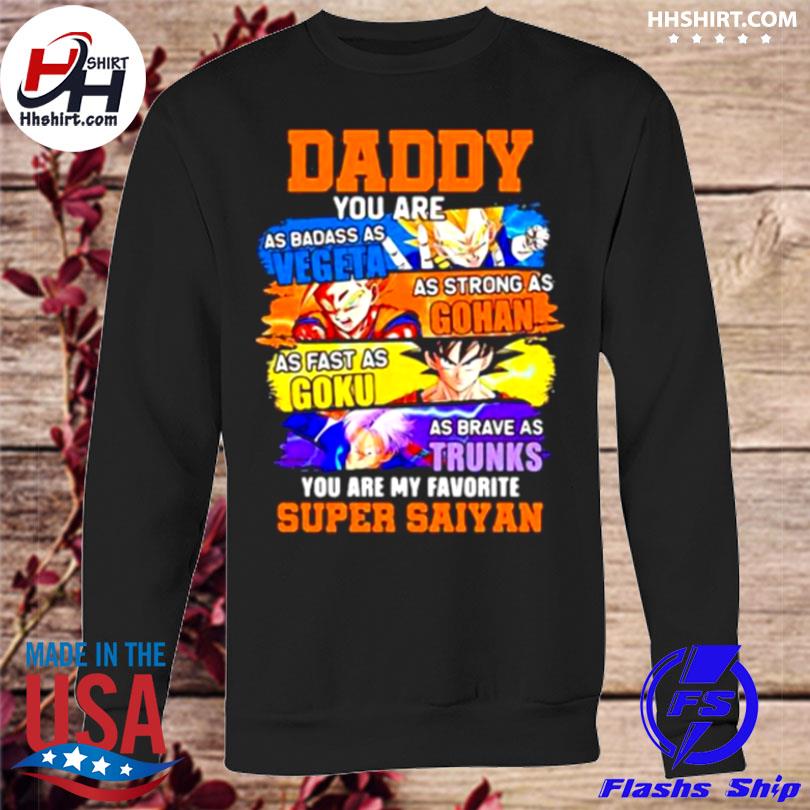 daddy super saiyan shirt