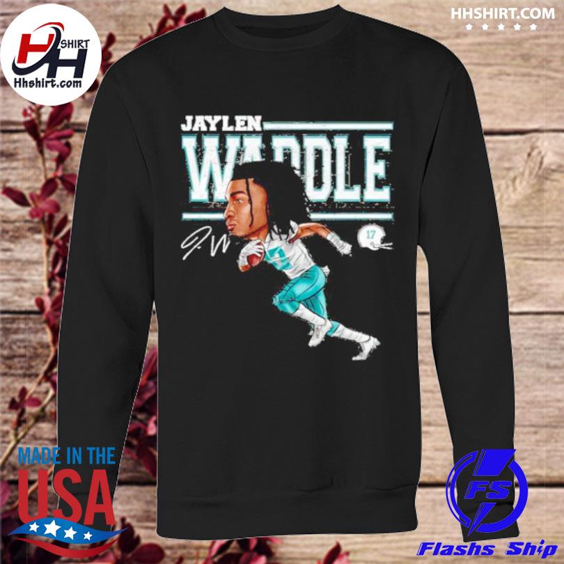 Dolphins Jaylen Waddle Signature Homage Caricature Player shirt, hoodie,  sweater, long sleeve and tank top