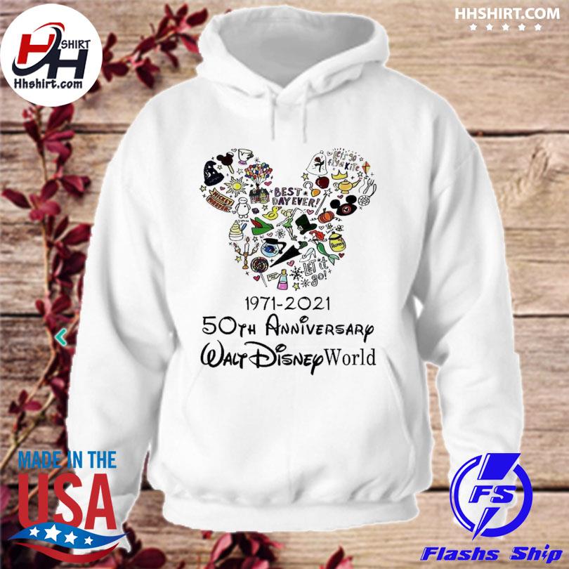 1971-2021 50th anniversary Walt Disney World shirt, hoodie