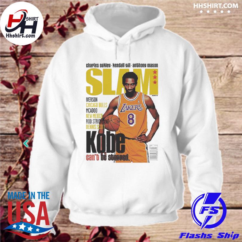 Official Kobe Bryant NBA finals los angeles basketball slam magazine 1998  cover LA Lakers T-shirt, hoodie, sweater, long sleeve and tank top
