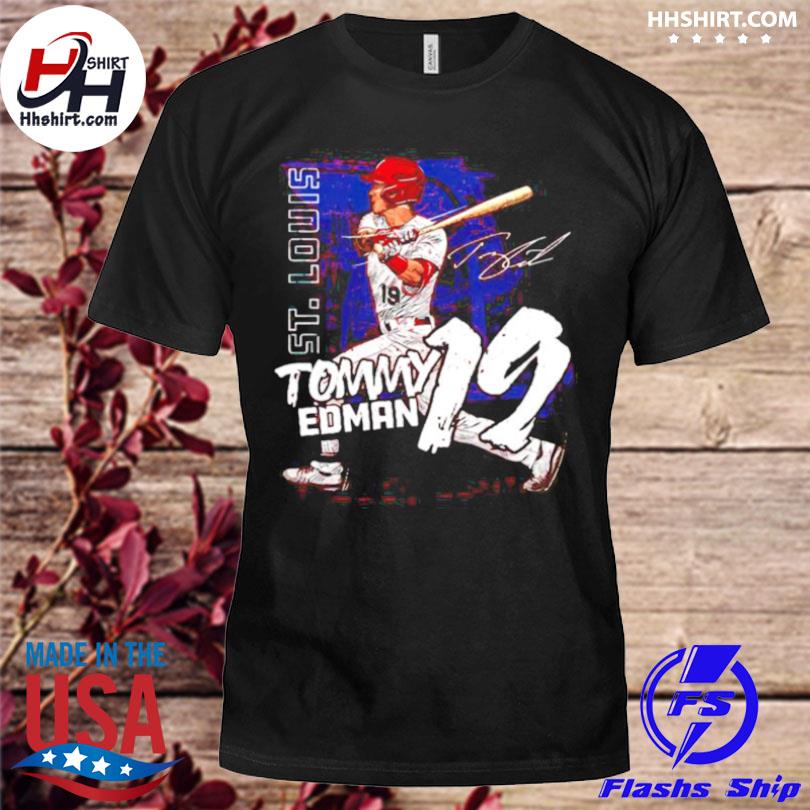 St. louis baseball tommy edman 19 signature shirt, hoodie, longsleeve tee,  sweater