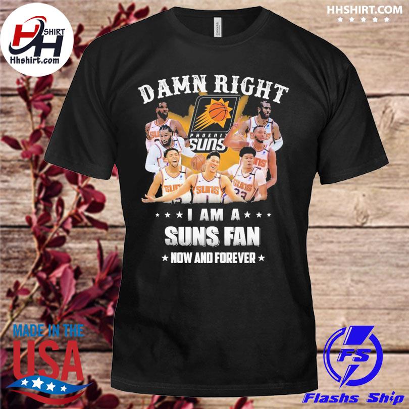 suns fan shirt off