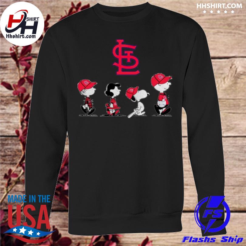 Official St. Louis Cardinals Peanuts characters players shirt, hoodie ...