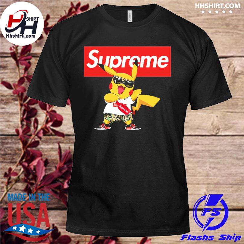 Supreme Pokemon Singing Pikachu Sweatshirt 
