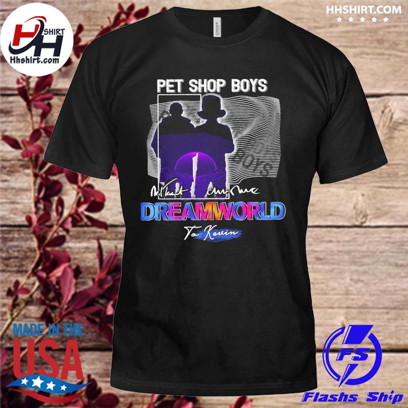 Pet shop Boys Dreamworld signatures shirt, hoodie, sweater and