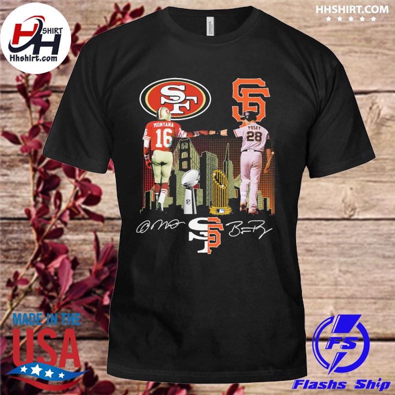 Funny San Francisco 49ers and San Francisco Giants Montana Vs Posey ...