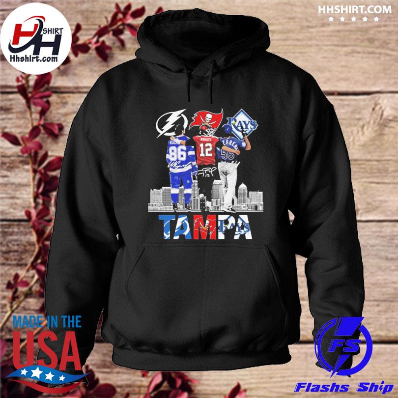 Tampa Bay Nikita Kucherov Brady and Arozarena signatures shirt, hoodie,  sweater, long sleeve and tank top