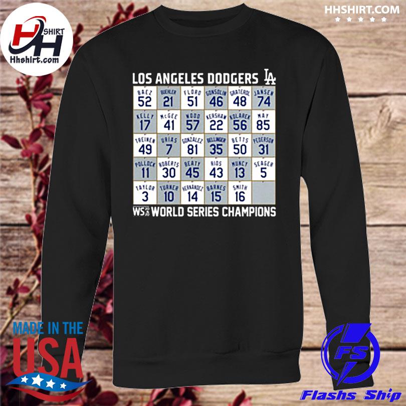 Los Angeles Dodgers happy 2020 world series champion shirt, hoodie,  sweater, long sleeve and tank top