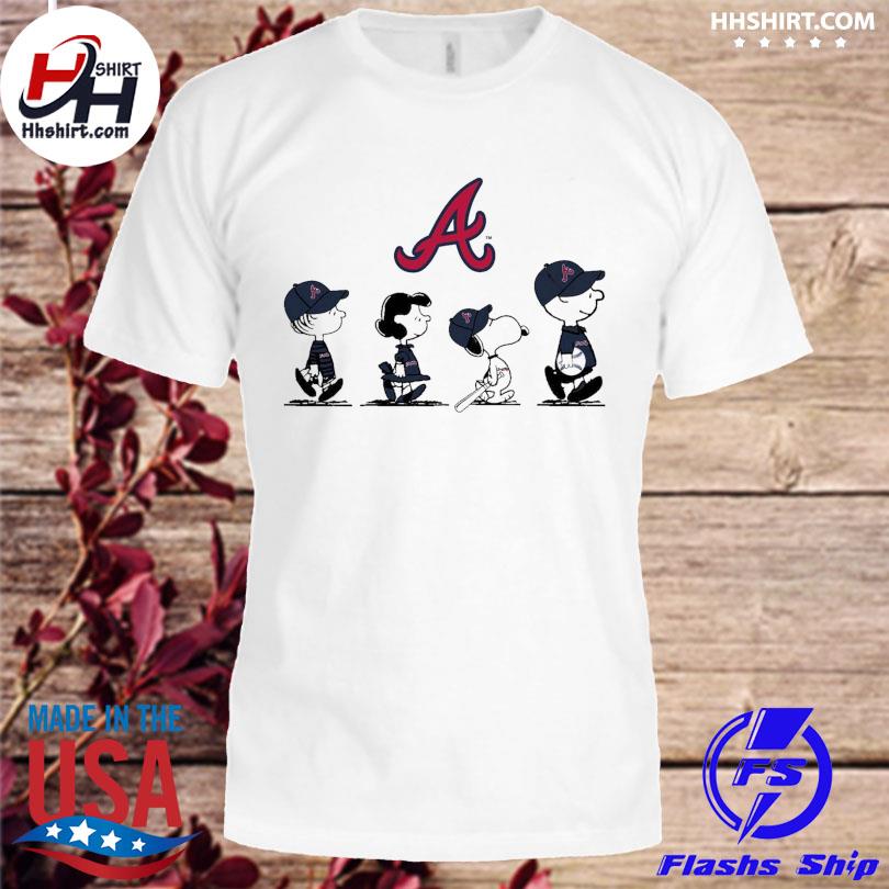 Snoopy The Peanuts Atlanta Braves Shirt - High-Quality Printed Brand