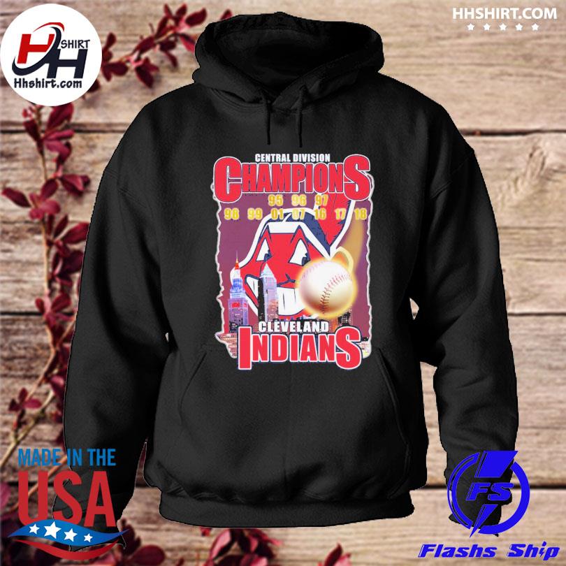 Central Division Champion Cleveland Indians Shirt, hoodie, sweater, long  sleeve and tank top