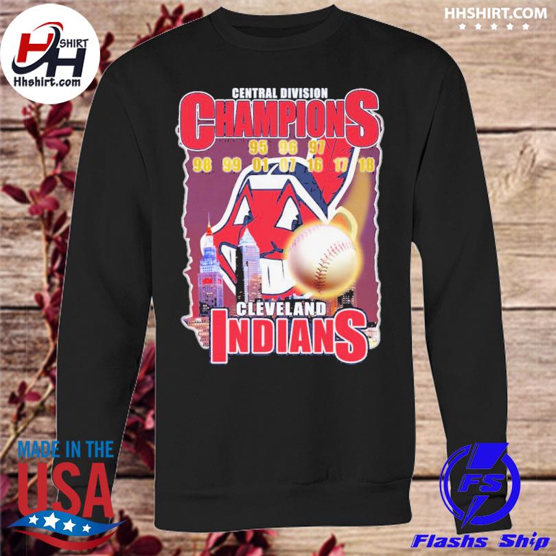 Central Division Champion Cleveland Indians Shirt, hoodie, sweater, long  sleeve and tank top