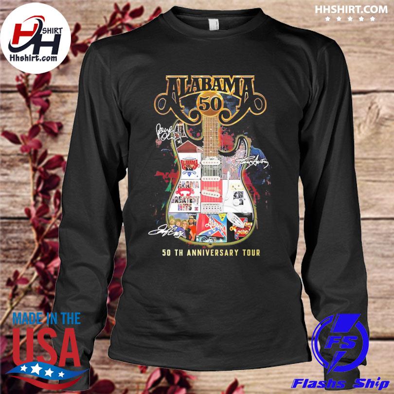 Alabama 50th hot sale anniversary tour shirt