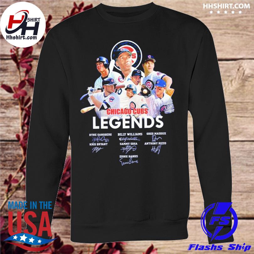 Chicago Cubs MLB Baseball Player Signatures 2021 T-Shirt, hoodie, sweater,  long sleeve and tank top