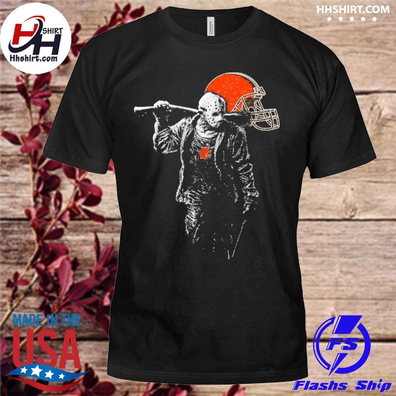 Cleveland Browns NFL Jason Voorhees Custom Name And Number