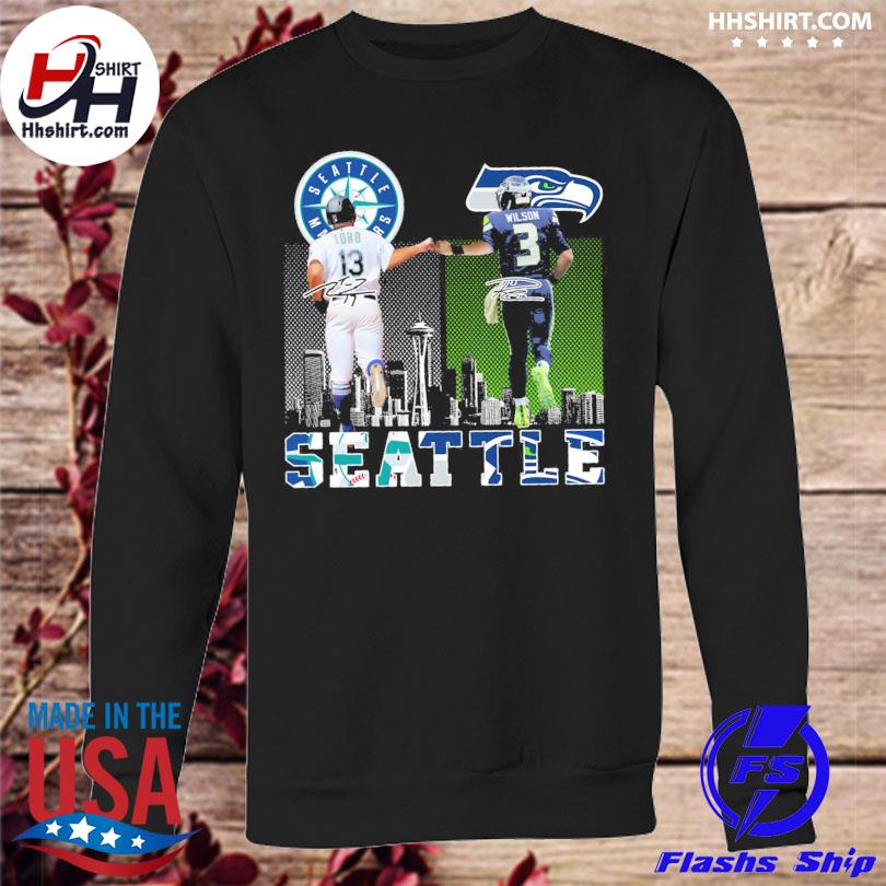 Seattle Seahawks and Seattle mariners shirt, hoodie, sweater, long sleeve  and tank top