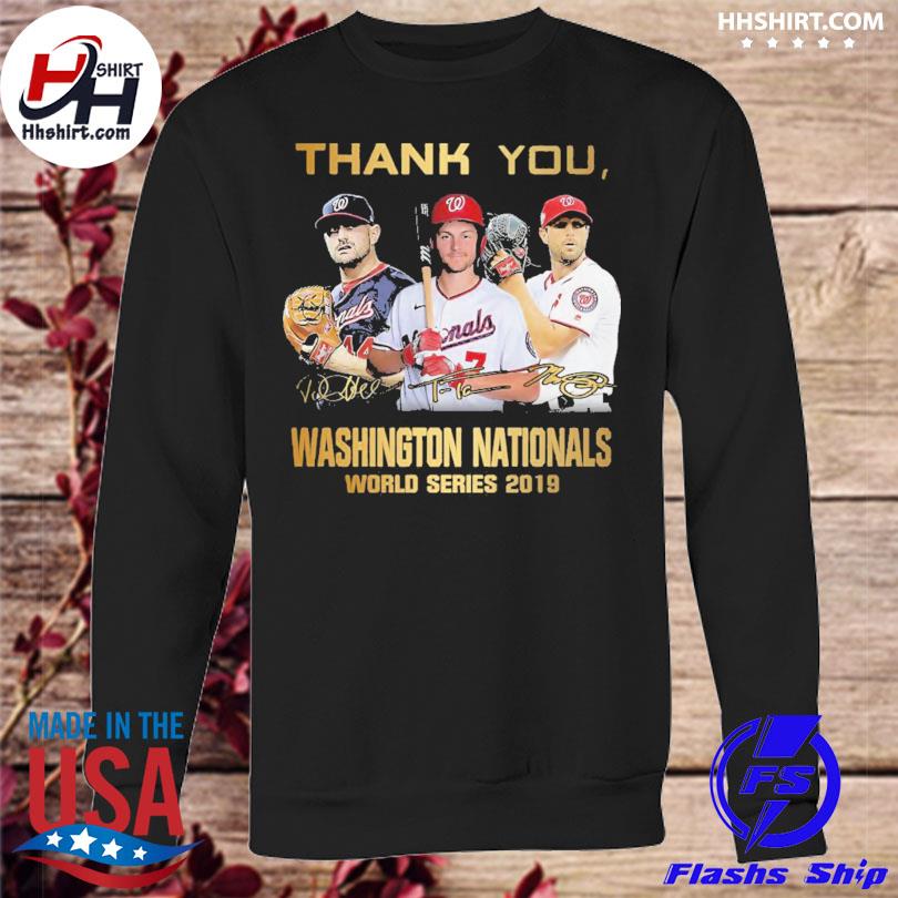 Official Thank you Washington Nationals World Series 2019