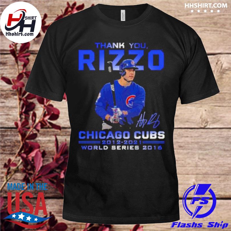 Thank you Chicago Cubs world series 2016 2021 shirt, hoodie, sweater and  long sleeve