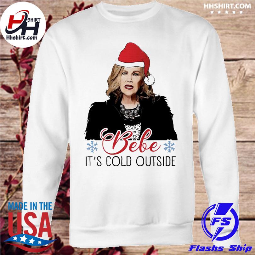 Bebe it's cold online outside sweatshirt