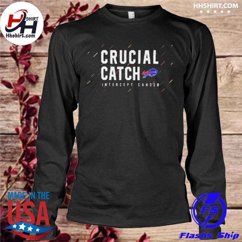 Buffalo bills 2021 crucial catch intercept cancer shirt, hoodie, longsleeve  tee, sweater