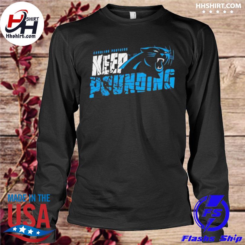 Carolina Panthers Keep Pounding Shirt - Guineashirt Premium ™ LLC