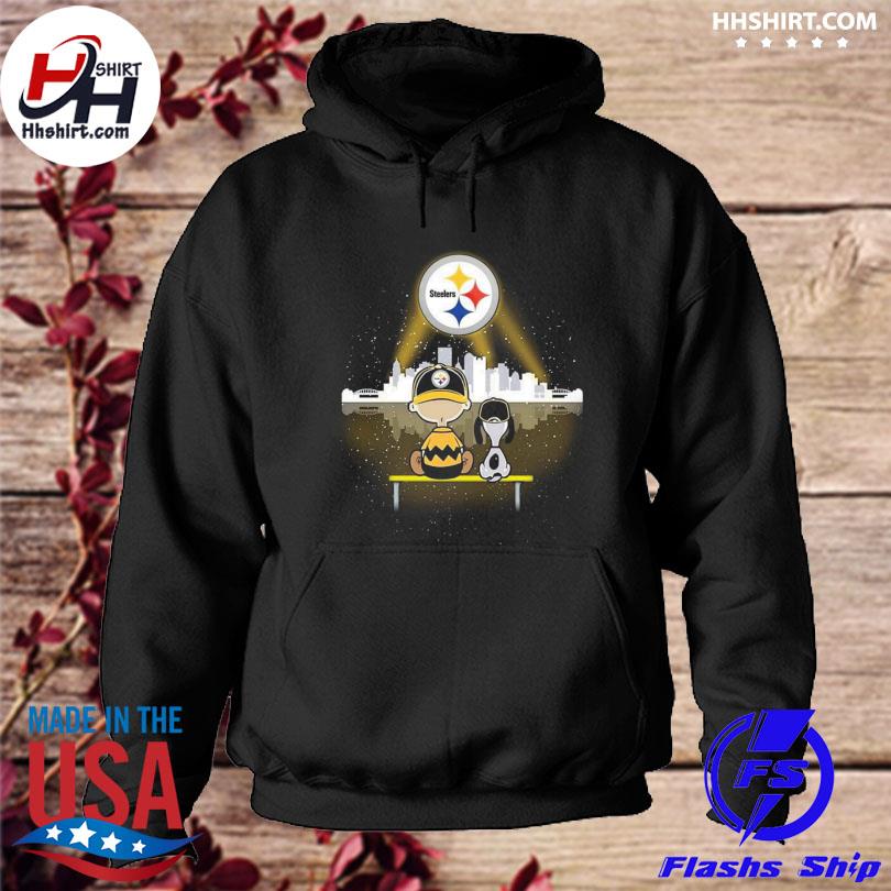 Charlie Brown And Snoopy Dog Watching City Pittsburgh Steelers shirt,  hoodie, longsleeve tee, sweater