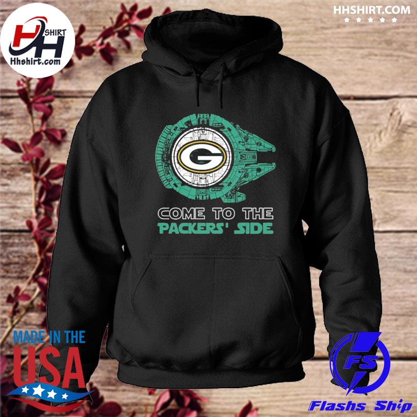 Star Wars Millennium Falcon Shirt, Green Bay Packers Gift, Come to the  Packers' Side Design in 2023