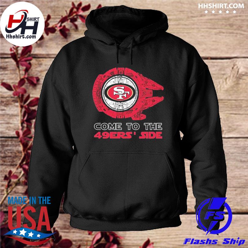 Star Wars Millennium Falcon and San Francisco 49ers Shirt, 49ers