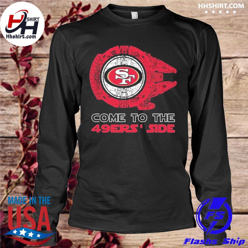 Star Wars Millennium Falcon and San Francisco 49ers Shirt, 49ers