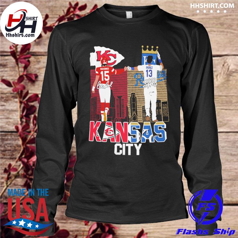 Funny Kansas City Patrick Mahomes and Perez signaturess shirt, hoodie,  longsleeve tee, sweater