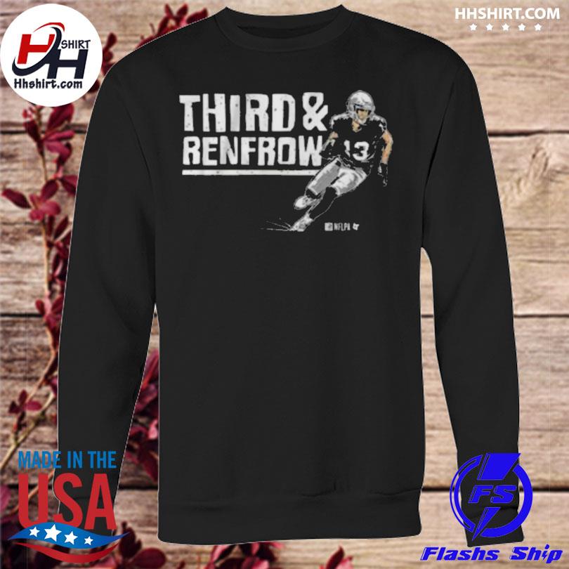 Las vegas raiders third and hunter renfrow shirt, hoodie