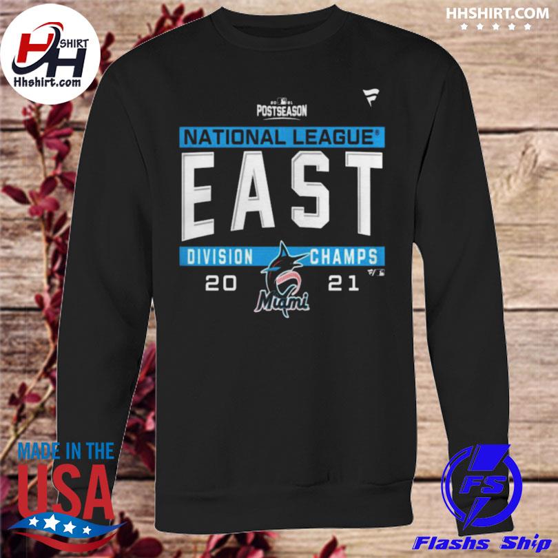 Official Miami Marlins 2021 Nl East Division Champs Shirt, hoodie, sweater,  long sleeve and tank top