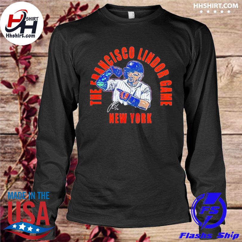 New York Mets the francisco lindor game shirt