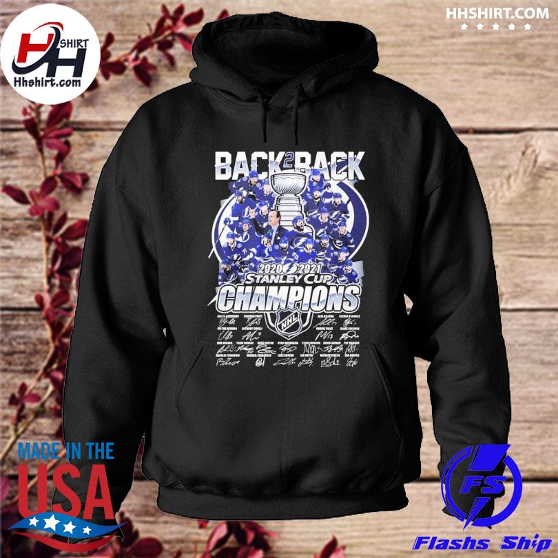 Tampa Bay Lightning Stanley Cup Champions 2020 signatures shirt, hoodie,  sweater, long sleeve and tank top