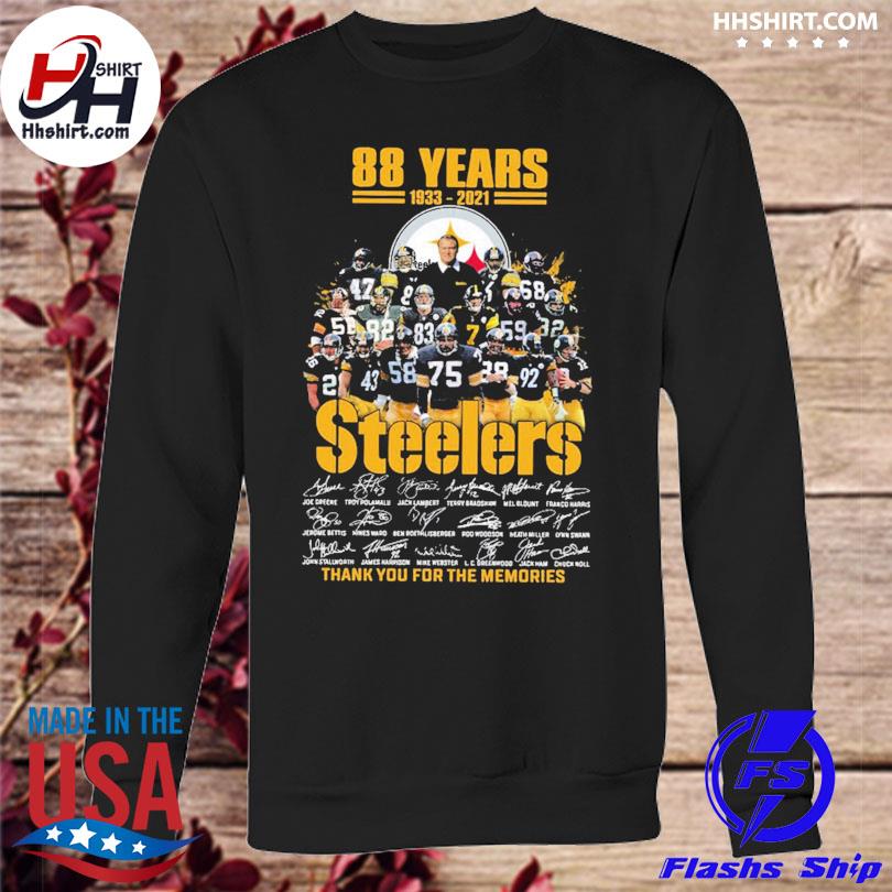 Pittsburgh Steelers The Steelers 1933-2021 thank you for the