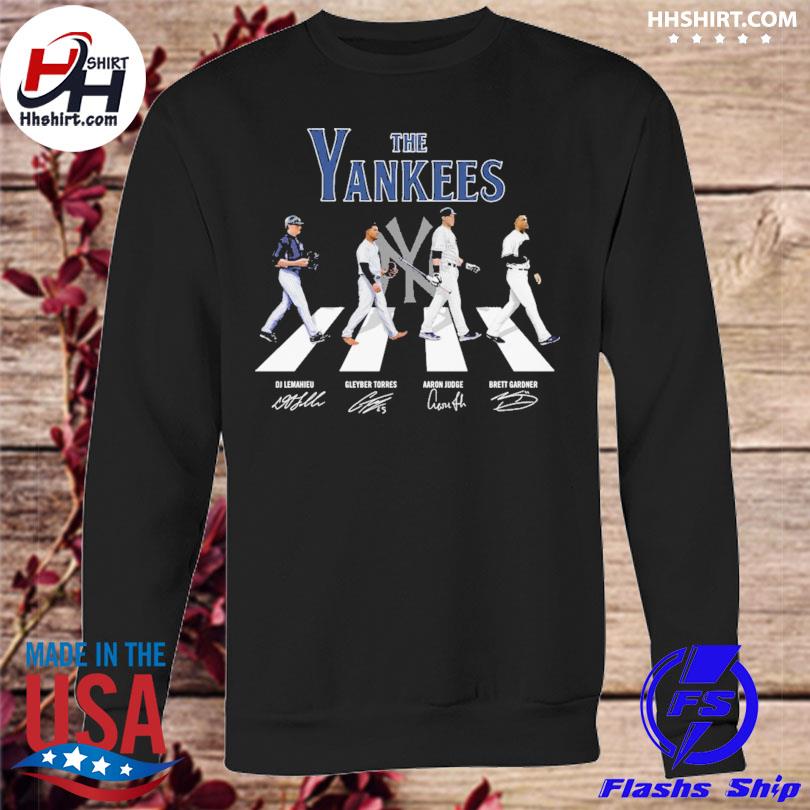 The Yankees Abbey Road Signatures Shirt, Tank Top - Beutee