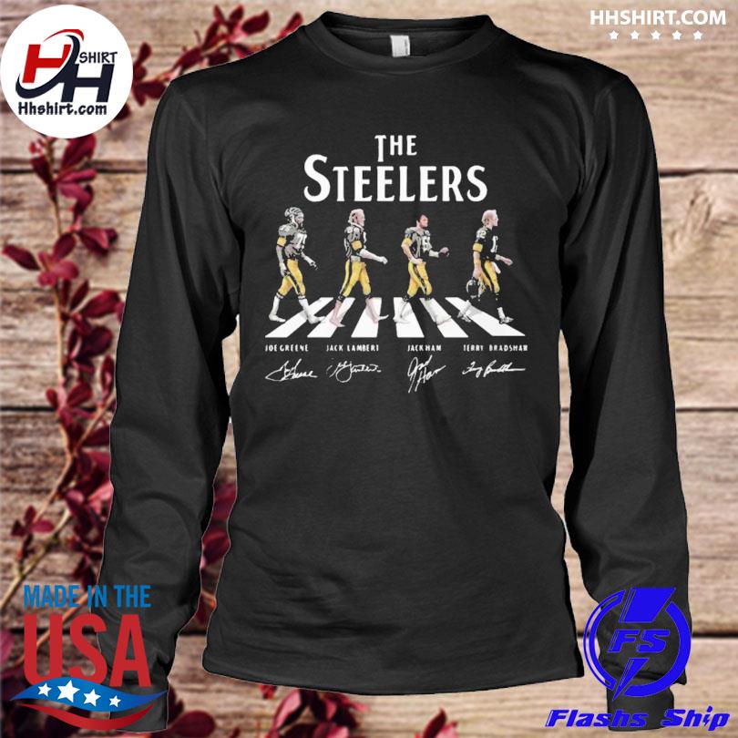 The Pittsburgh Steelers Football Abbey Road Signatures T-shirt,, hoodie,  sweater, long sleeve and tank top