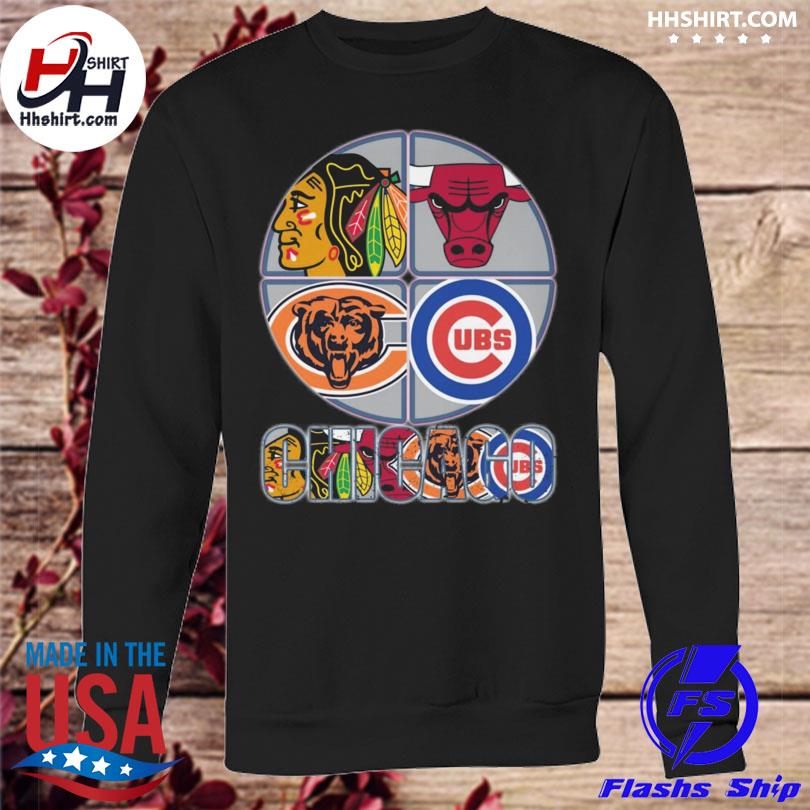 Design chicago Bulls Chicago Bears Chicago Cubs Chicago Team Sport Shirt,  hoodie, sweater, long sleeve and tank top