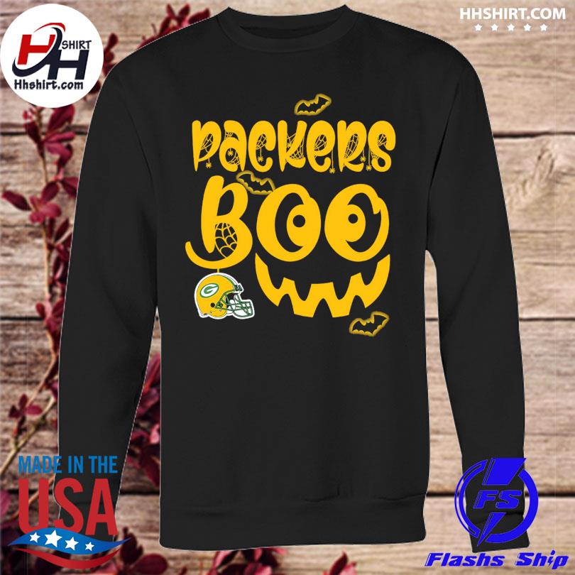 Green Bay Packers Boo Pumpkin Halloween shirt, hoodie, sweater