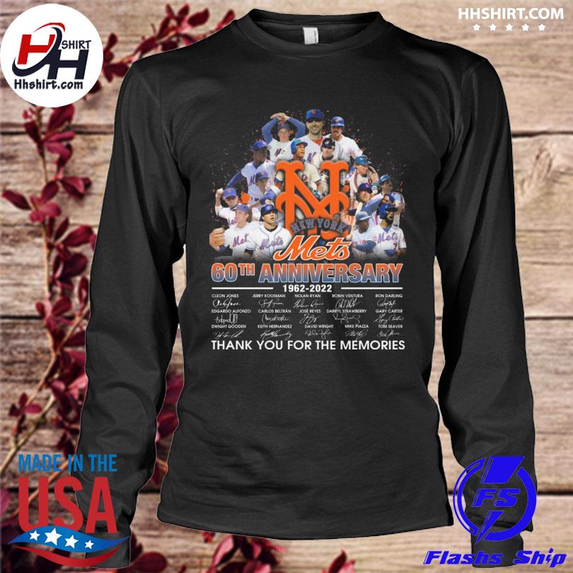 New York Mets The Mets 60th Anniversary 1962-2022 Signed Thank You