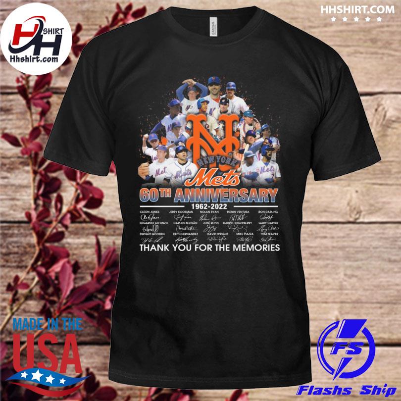 New York Mets 60th anniversary 1962-2022 thank you for the