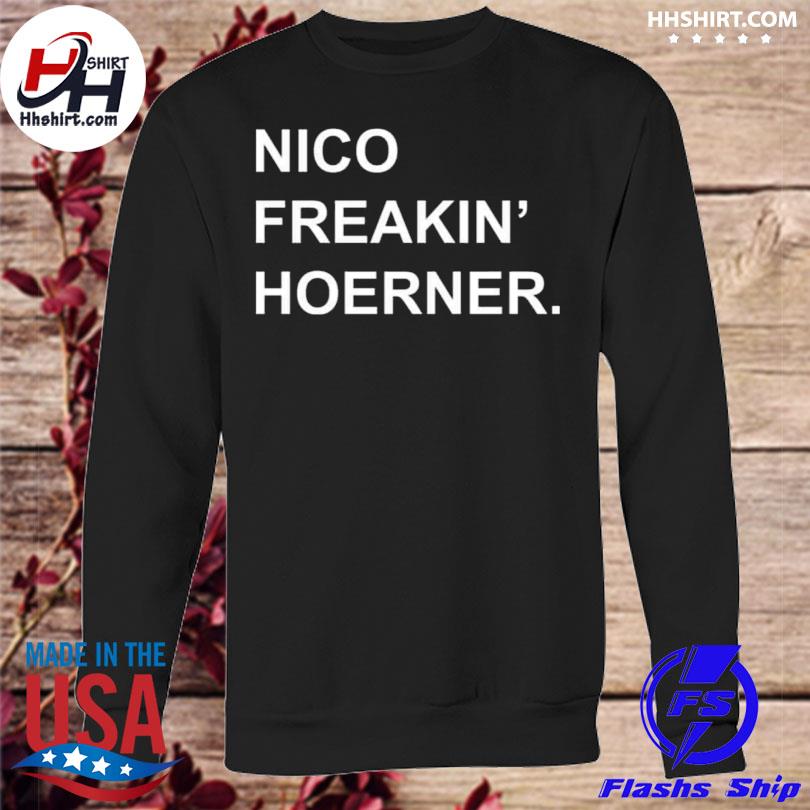 Nico Freakin Hoerner Shirt (Style: Z66 Hoodie, Color: Royal, Size: XL)